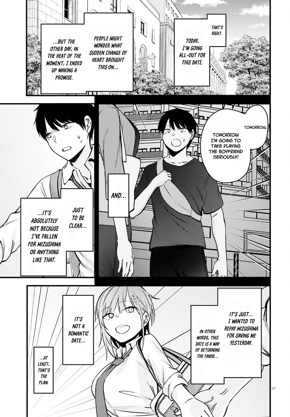 The Handsome Girl Who Stole My Girlfriend Seems to Be After Me Now chapter 14 page 7