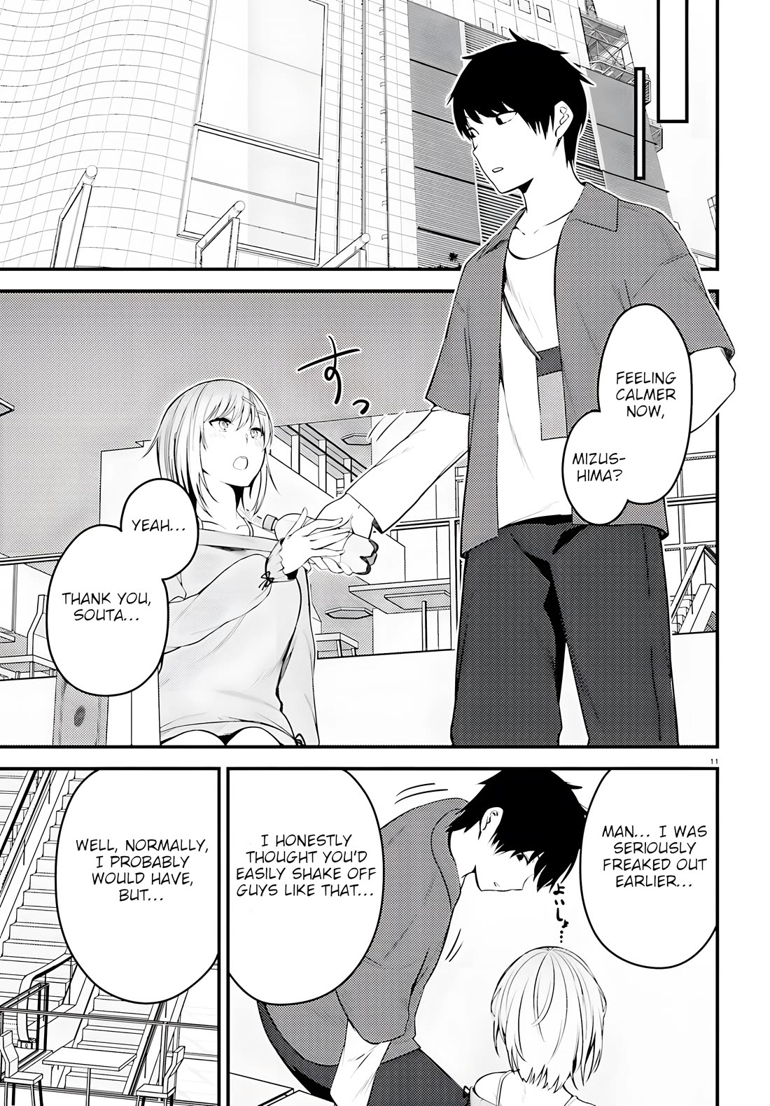 The Handsome Girl Who Stole My Girlfriend Seems to Be After Me Now chapter 3 page 11