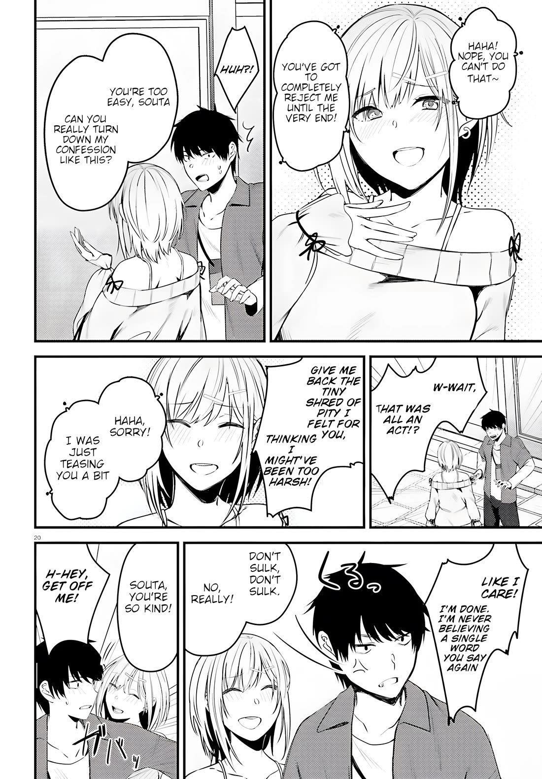 The Handsome Girl Who Stole My Girlfriend Seems to Be After Me Now chapter 3 page 20