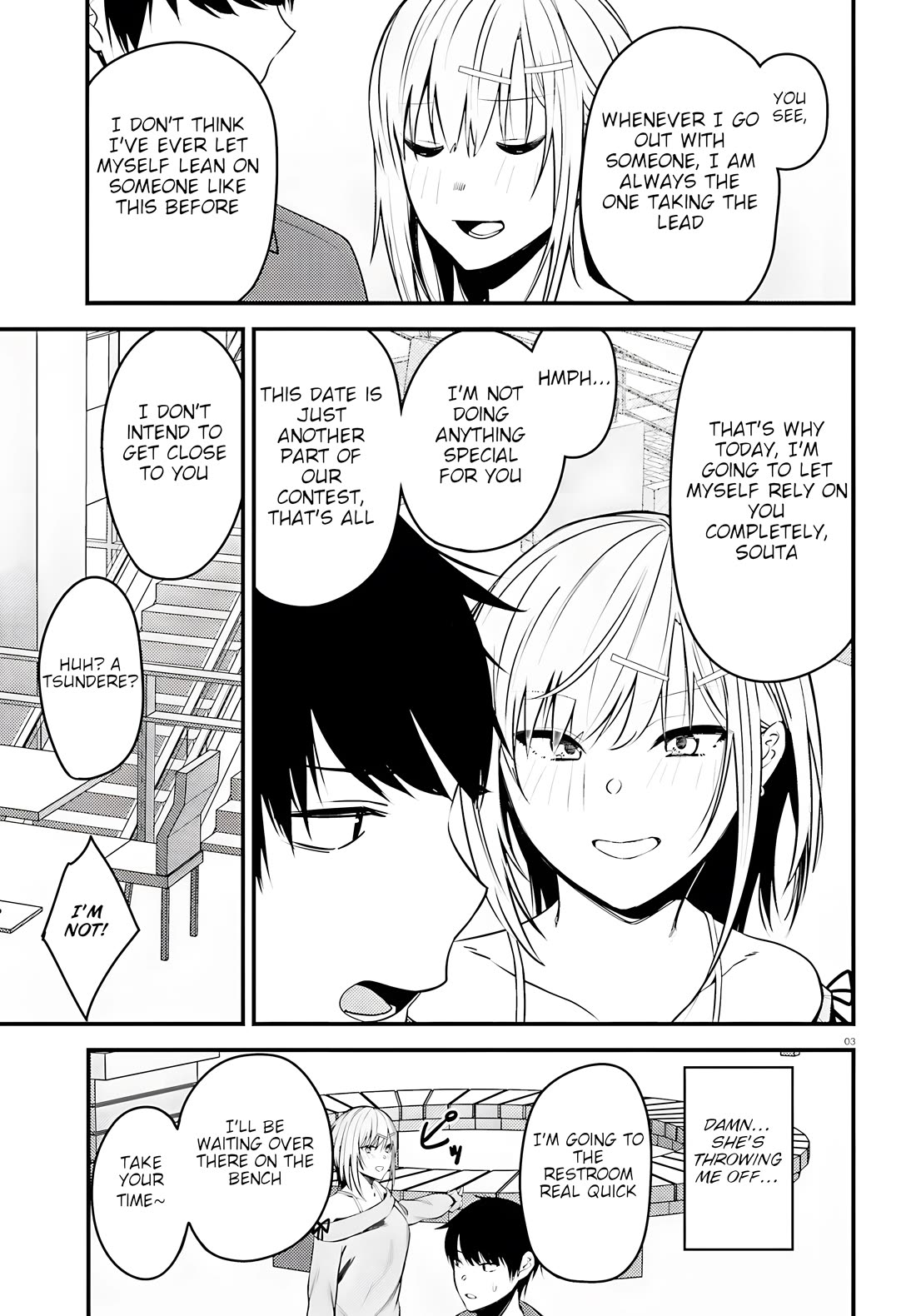 The Handsome Girl Who Stole My Girlfriend Seems to Be After Me Now chapter 3 page 3