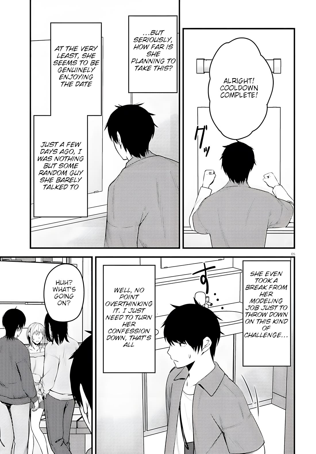 The Handsome Girl Who Stole My Girlfriend Seems to Be After Me Now chapter 3 page 5