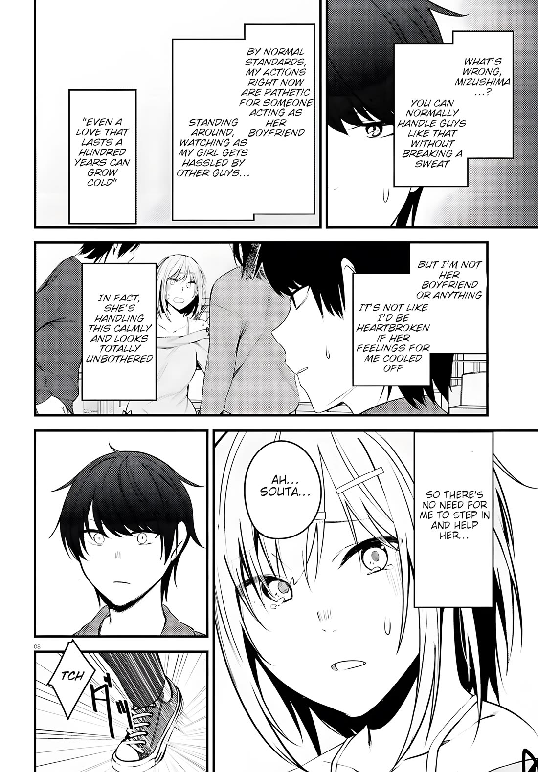 The Handsome Girl Who Stole My Girlfriend Seems to Be After Me Now chapter 3 page 8