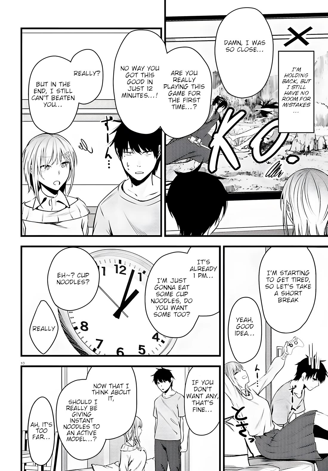 The Handsome Girl Who Stole My Girlfriend Seems to Be After Me Now chapter 4 page 10