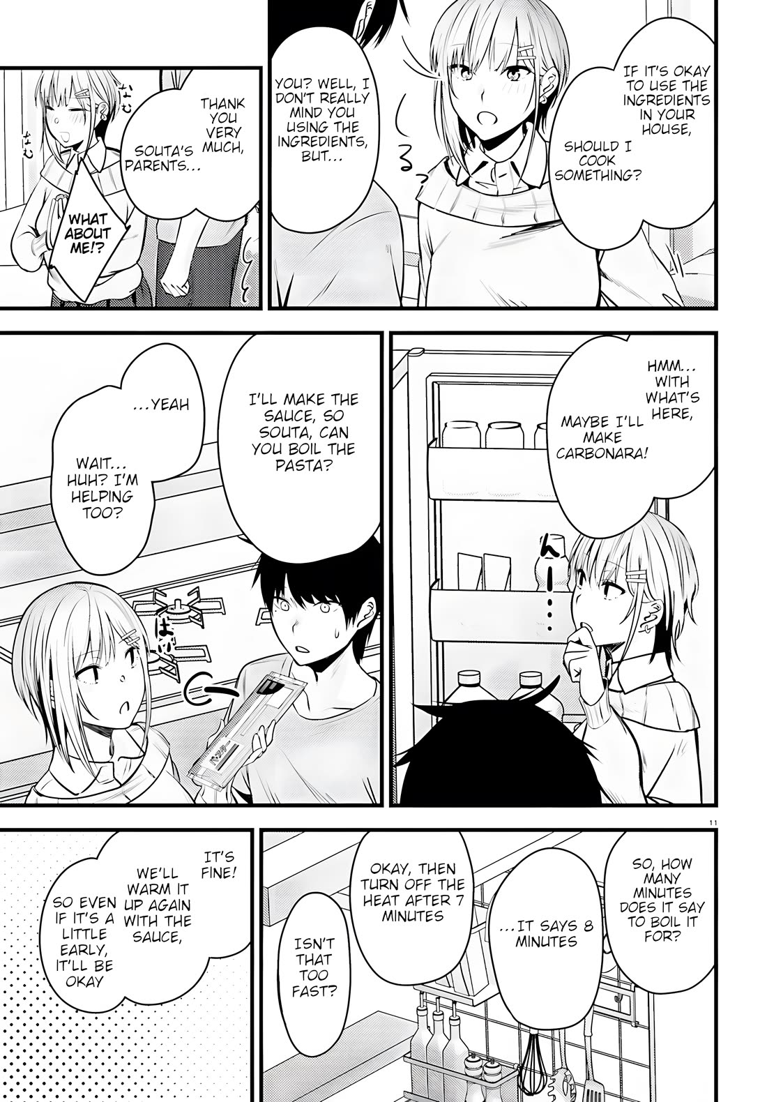 The Handsome Girl Who Stole My Girlfriend Seems to Be After Me Now chapter 4 page 11