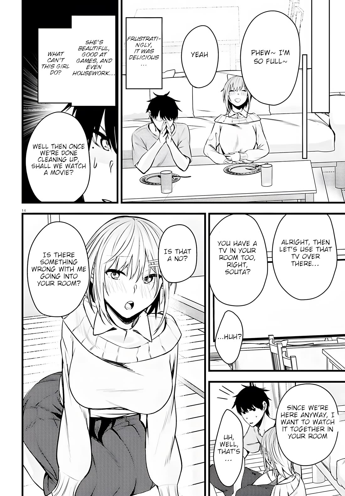 The Handsome Girl Who Stole My Girlfriend Seems to Be After Me Now chapter 4 page 14