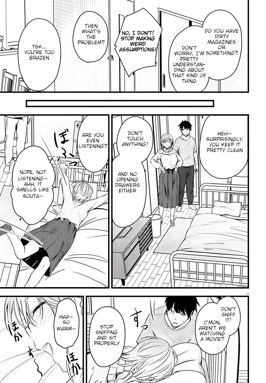 The Handsome Girl Who Stole My Girlfriend Seems to Be After Me Now chapter 4 page 15