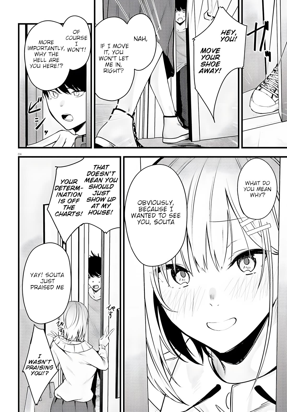 The Handsome Girl Who Stole My Girlfriend Seems to Be After Me Now chapter 4 page 4