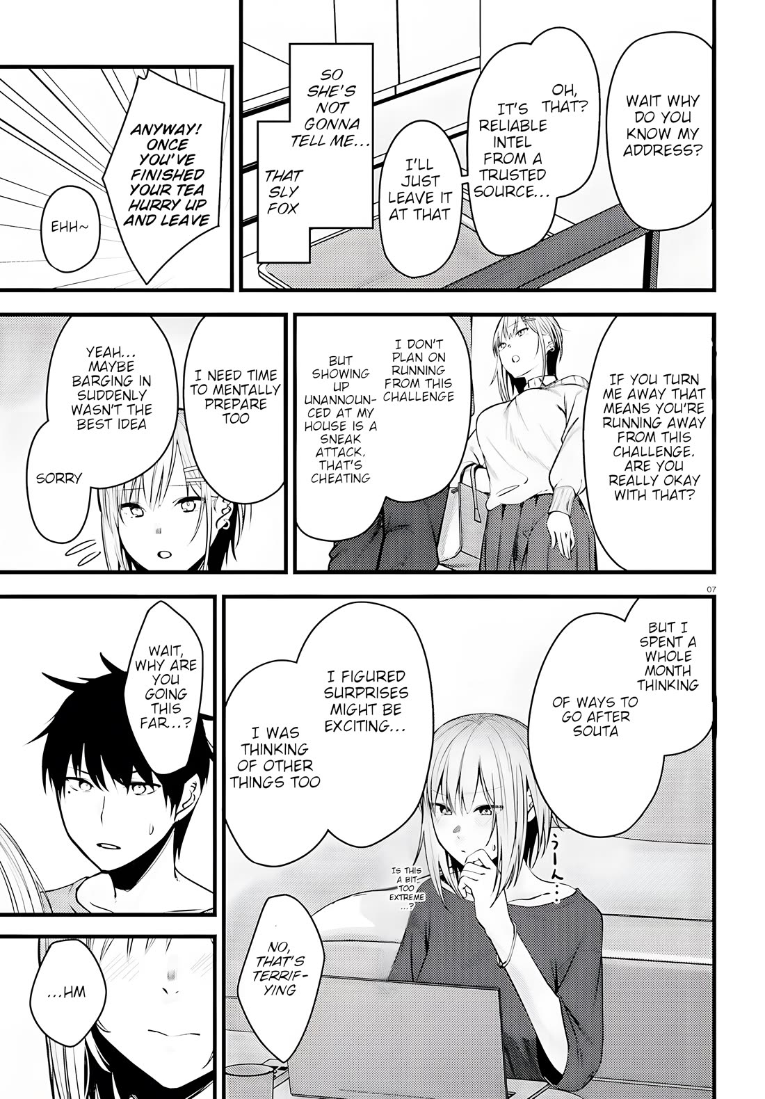 The Handsome Girl Who Stole My Girlfriend Seems to Be After Me Now chapter 4 page 7