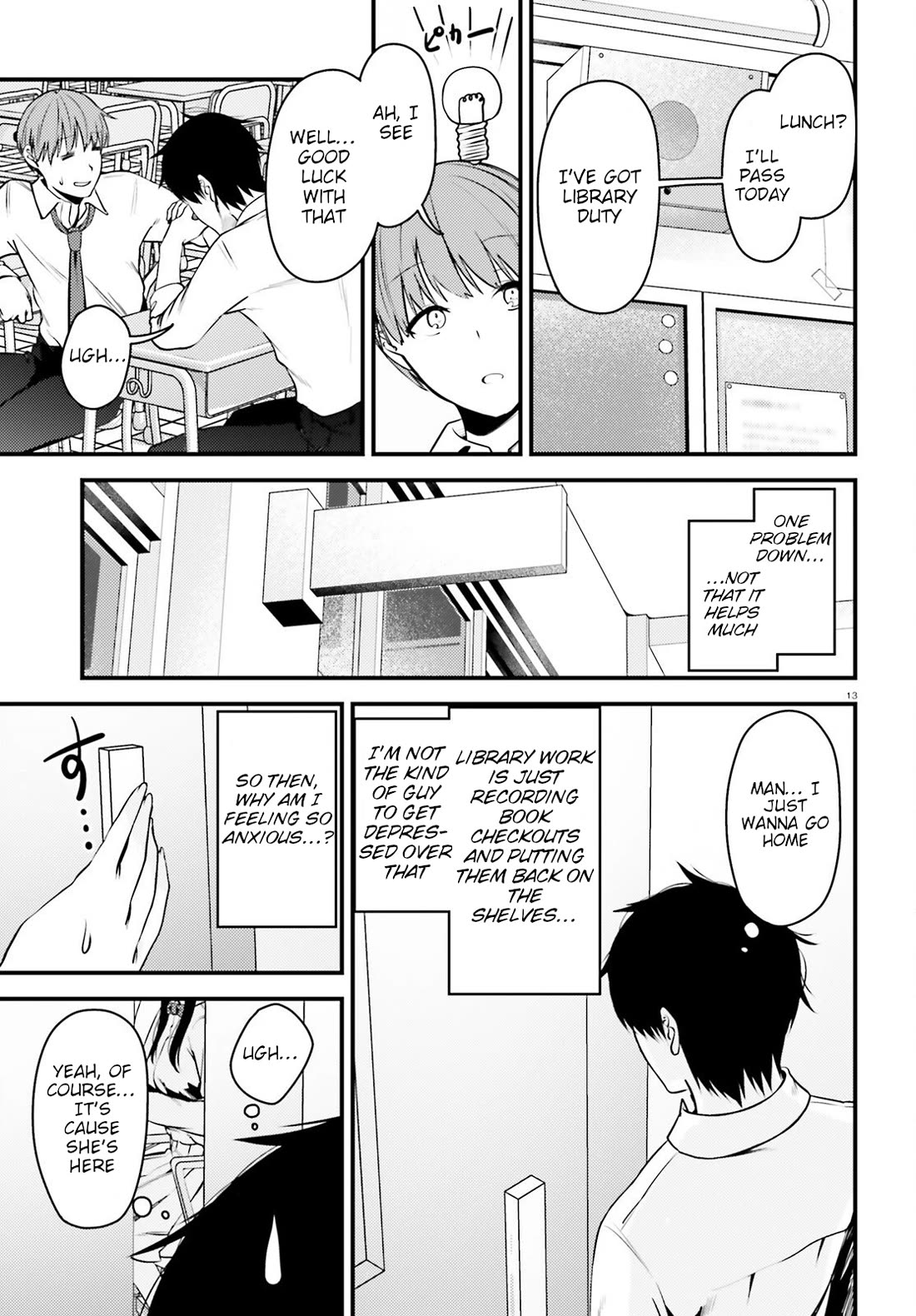 The Handsome Girl Who Stole My Girlfriend Seems to Be After Me Now chapter 5 page 13