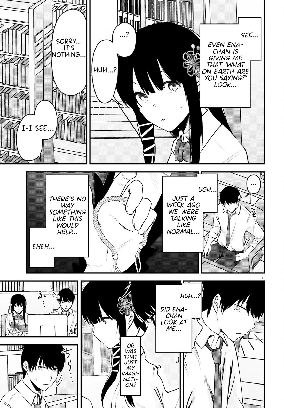 The Handsome Girl Who Stole My Girlfriend Seems to Be After Me Now chapter 6 page 11