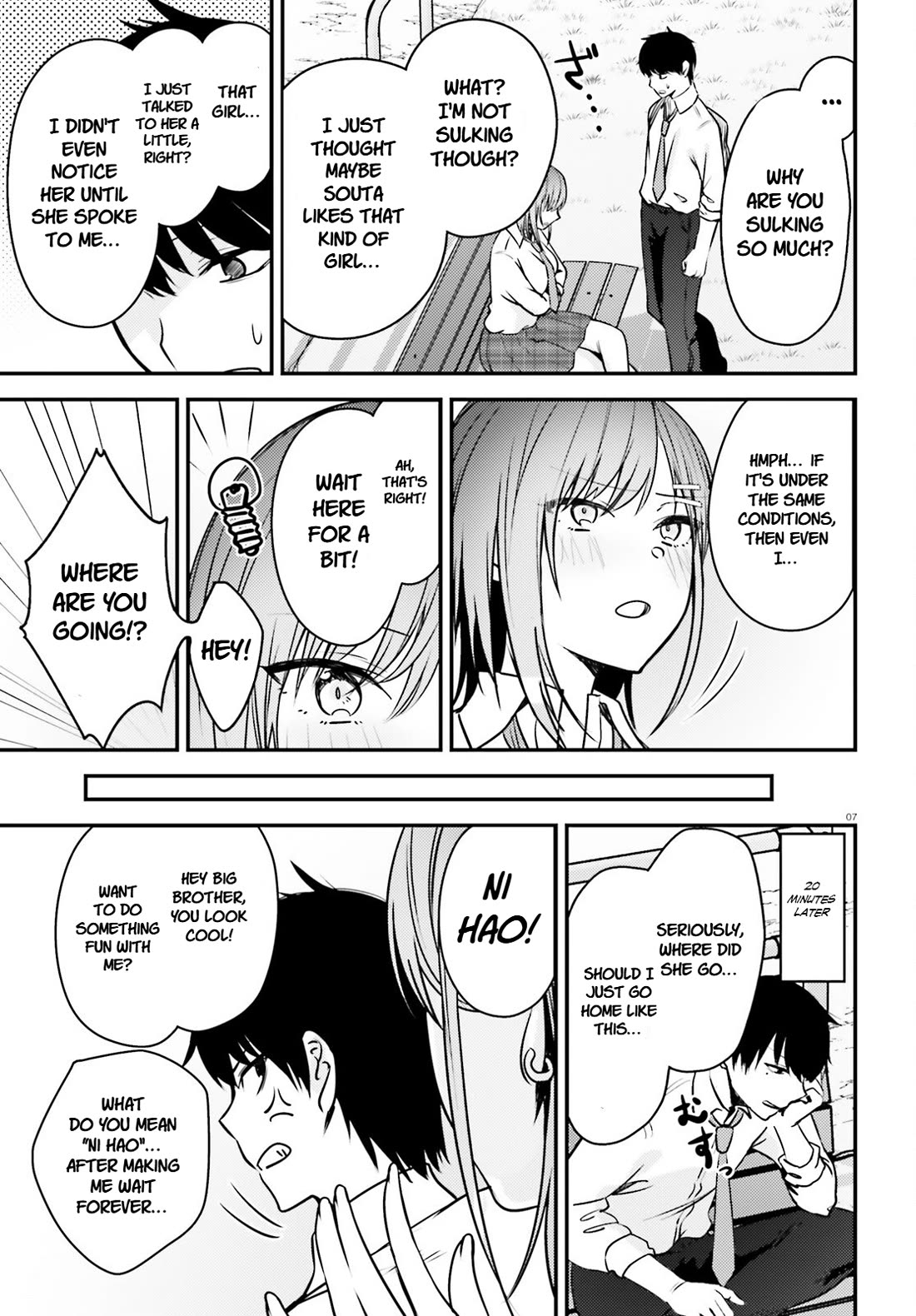 The Handsome Girl Who Stole My Girlfriend Seems to Be After Me Now chapter 7 page 8