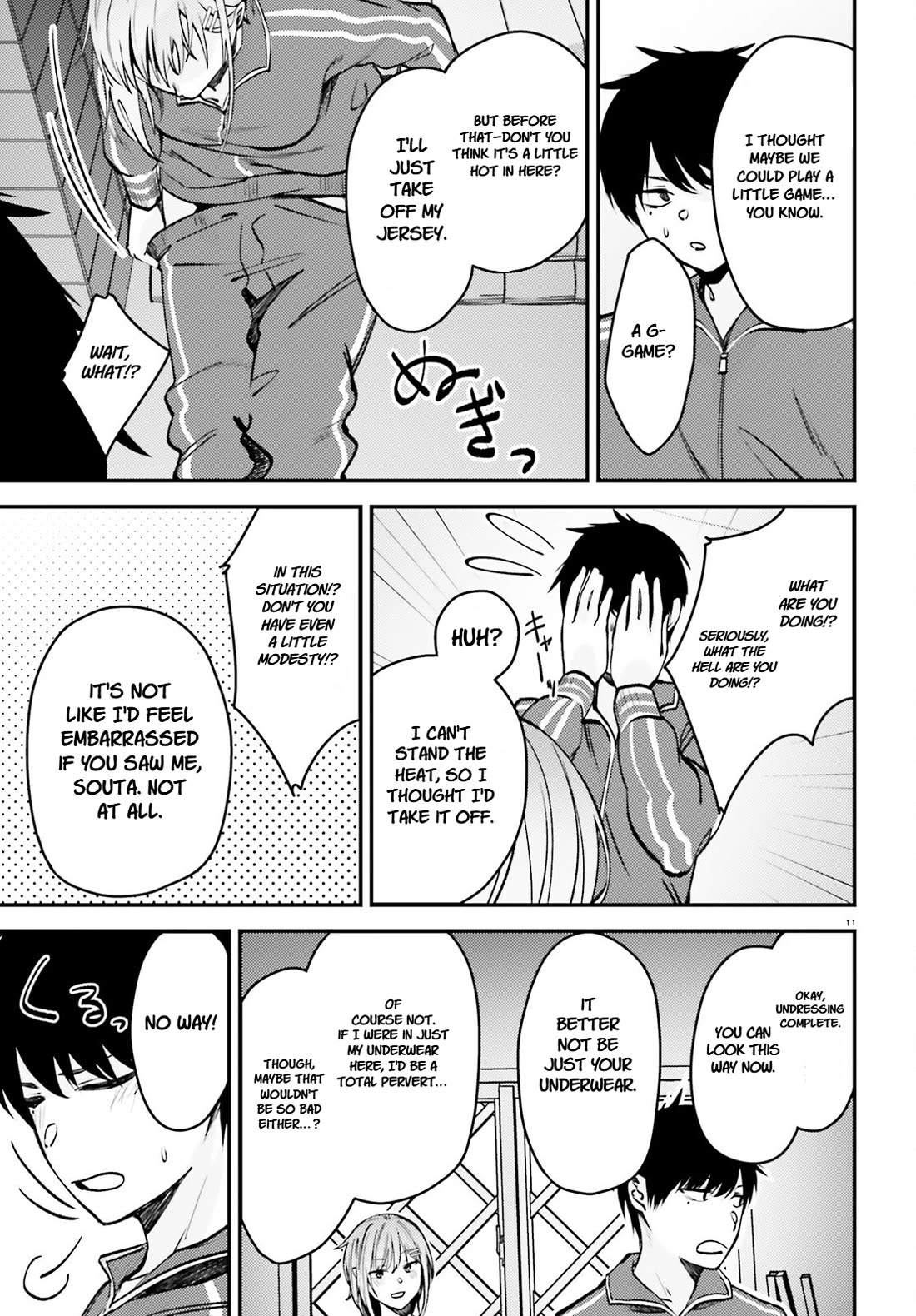 The Handsome Girl Who Stole My Girlfriend Seems to Be After Me Now chapter 8 page 12