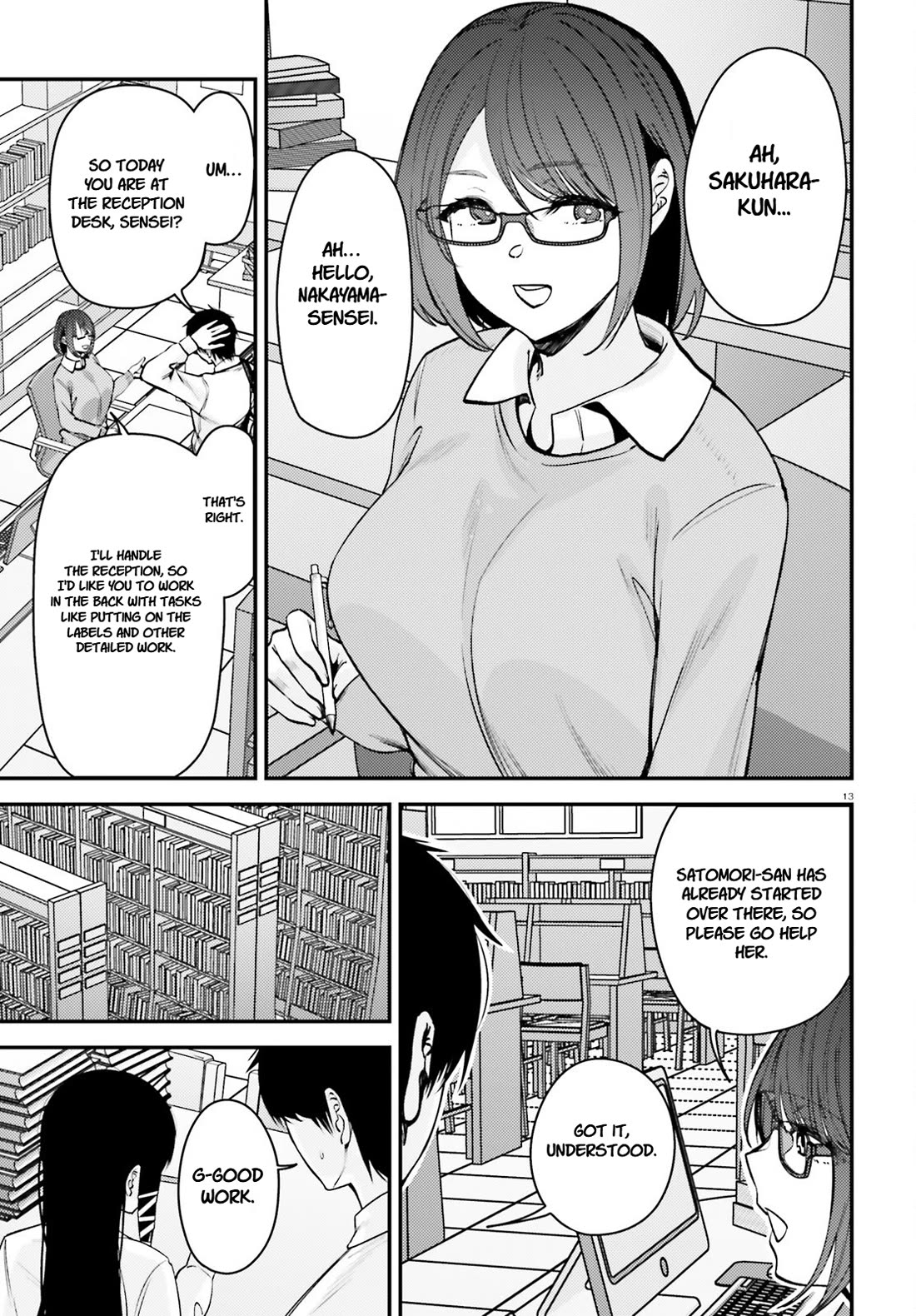 The Handsome Girl Who Stole My Girlfriend Seems to Be After Me Now chapter 9 page 12