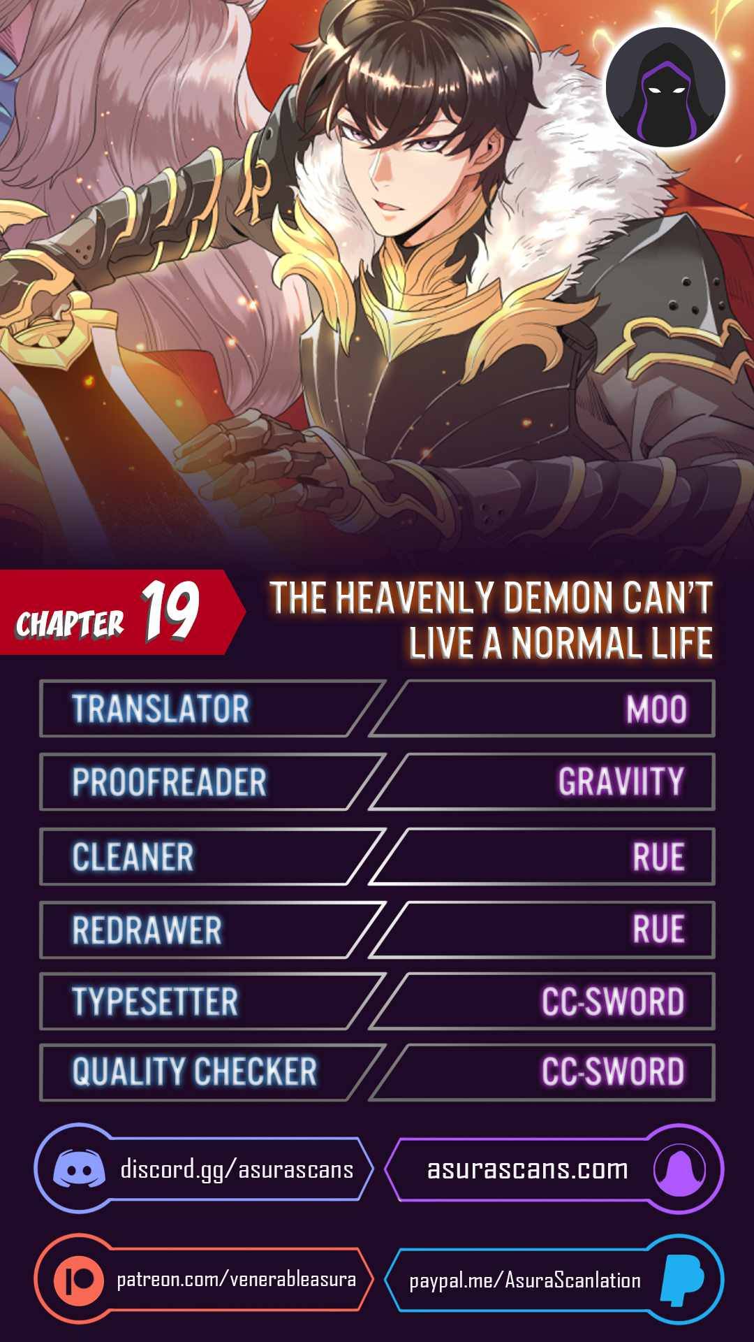 The Heavenly Demon Can’t Live a Normal Life chapter 19 page 1