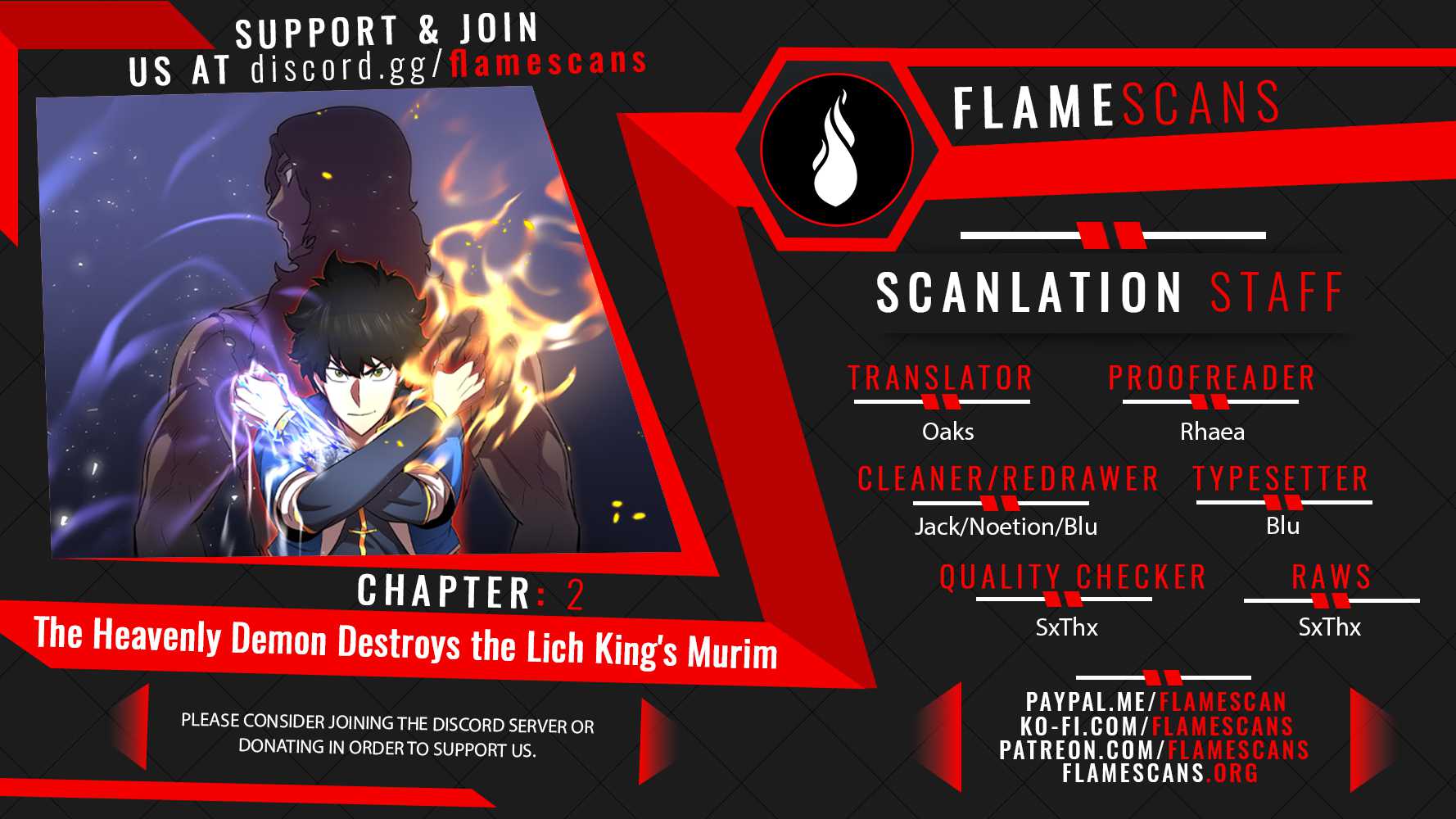 The Heavenly Demon Destroys the Lich King’s Murim chapter 2 page 1