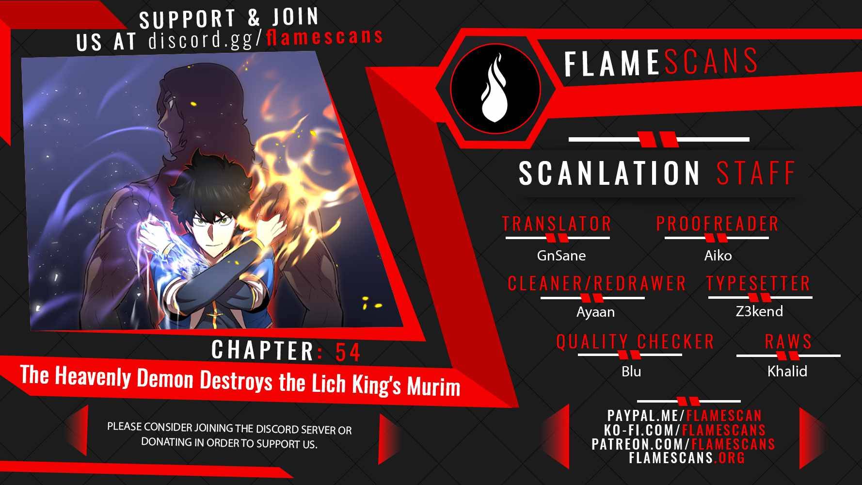 The Heavenly Demon Destroys the Lich King’s Murim chapter 54 page 1