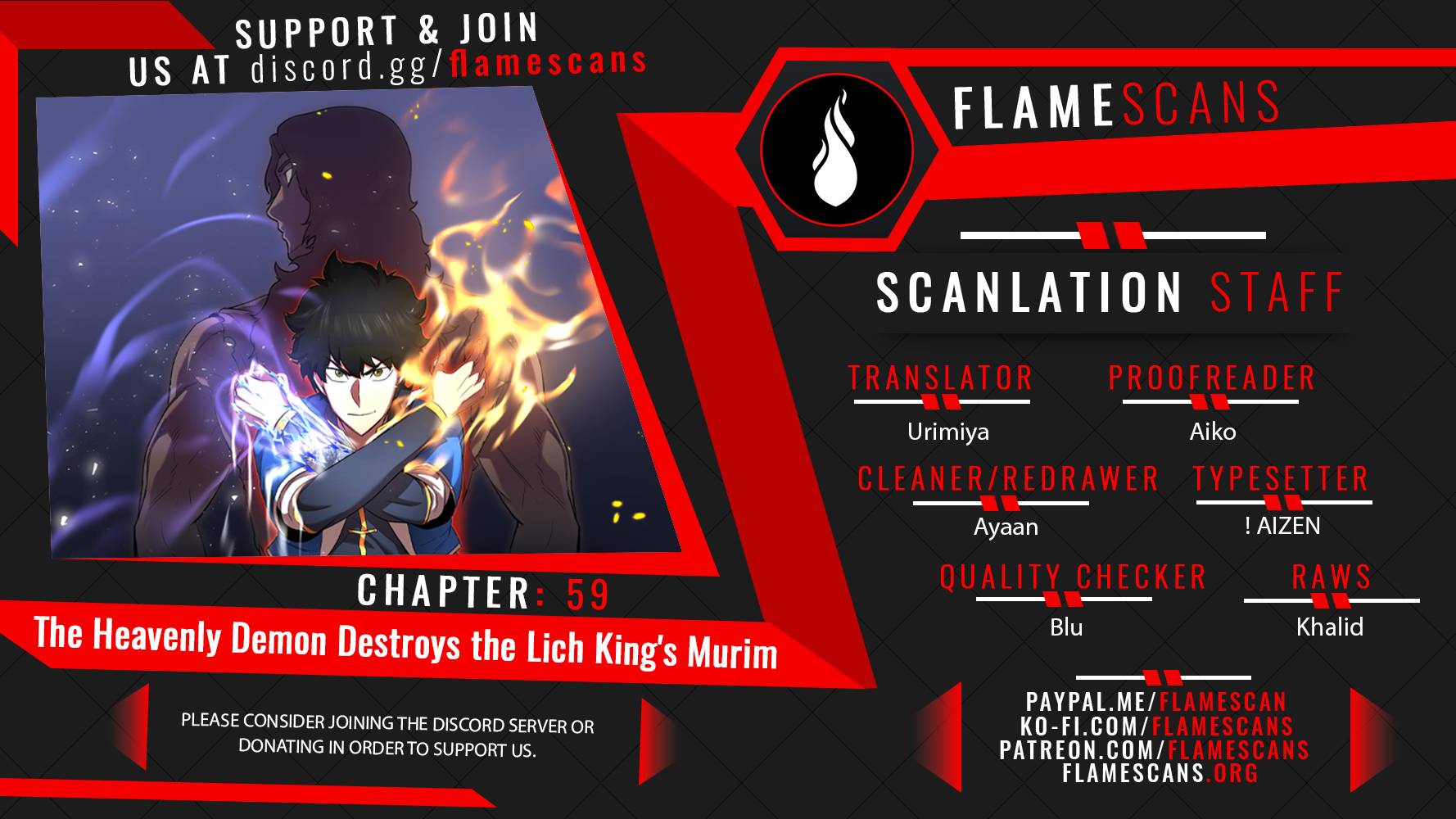 The Heavenly Demon Destroys the Lich King’s Murim chapter 59 page 1