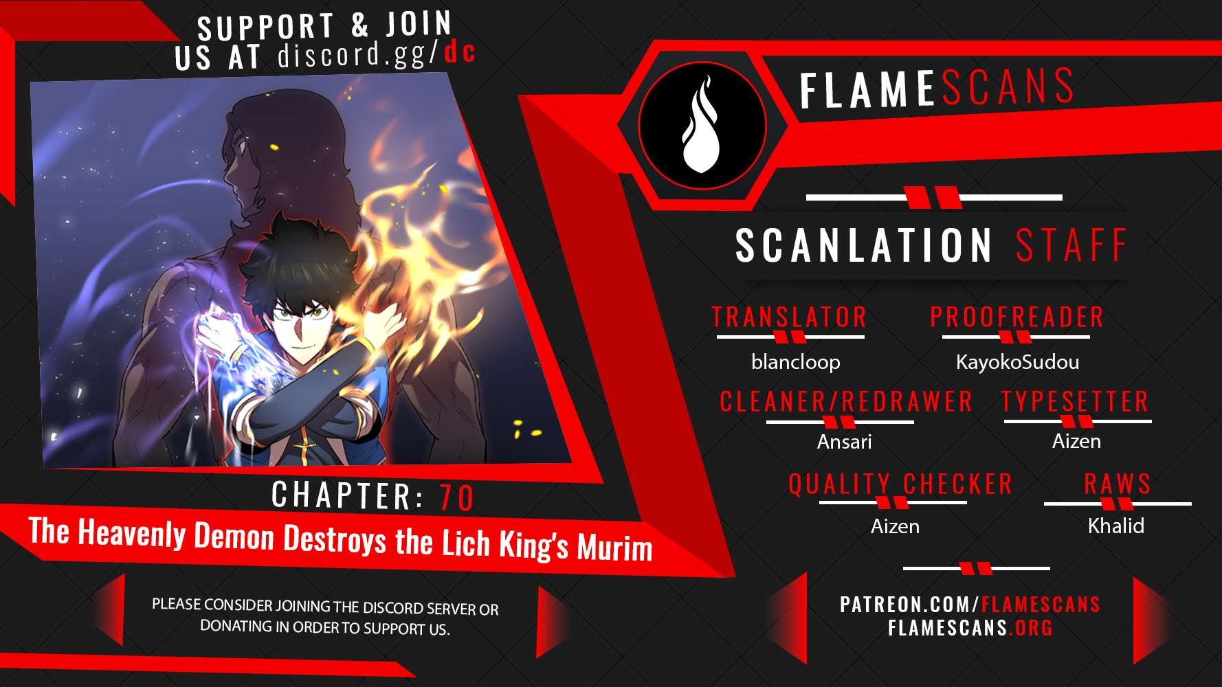 The Heavenly Demon Destroys the Lich King’s Murim chapter 70 page 1