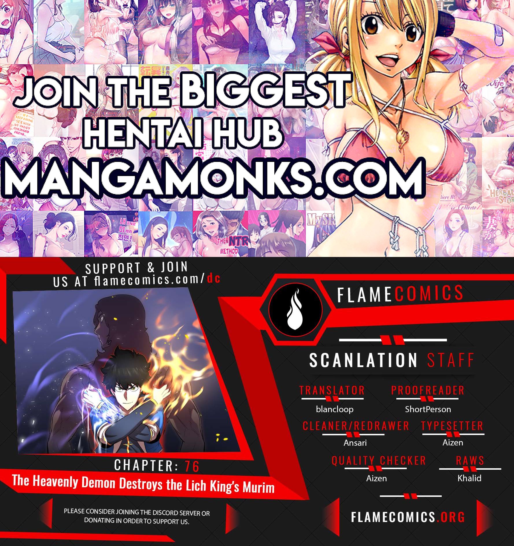 The Heavenly Demon Destroys the Lich King’s Murim chapter 76 page 1