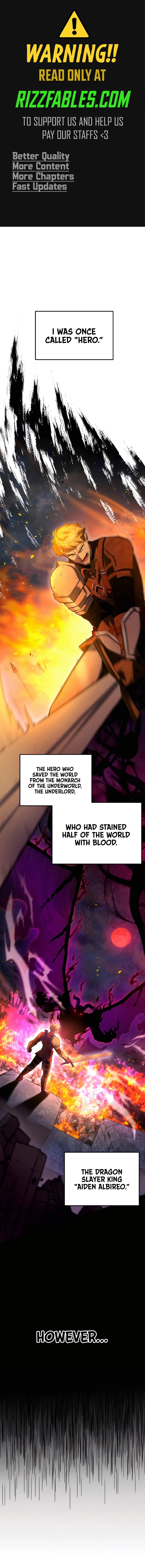 The Hero Became The Duke’s Eldest Son chapter 1 page 1