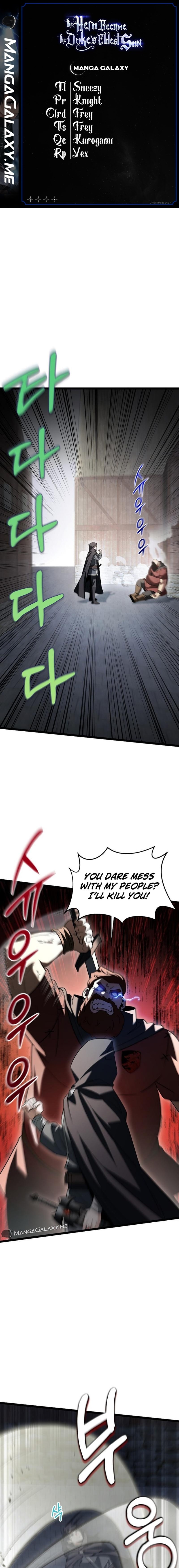 The Hero Became The Duke’s Eldest Son chapter 15 page 1