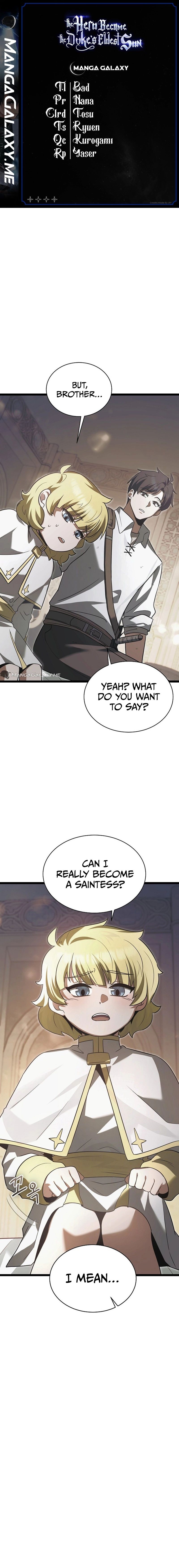 The Hero Became The Duke’s Eldest Son chapter 27 page 1