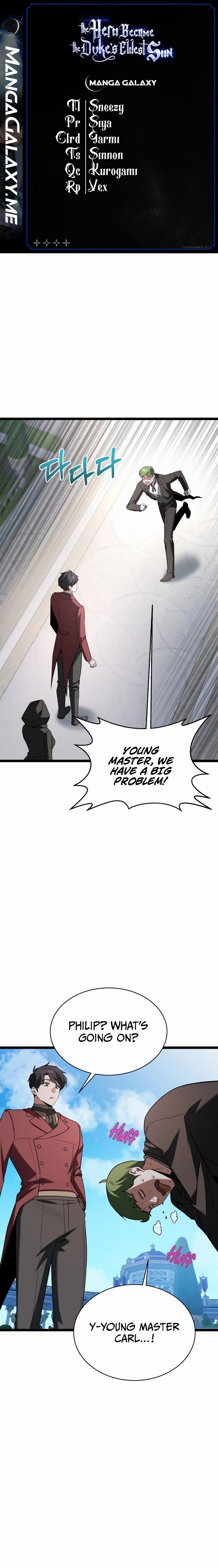 The Hero Became The Duke’s Eldest Son chapter 6 page 1