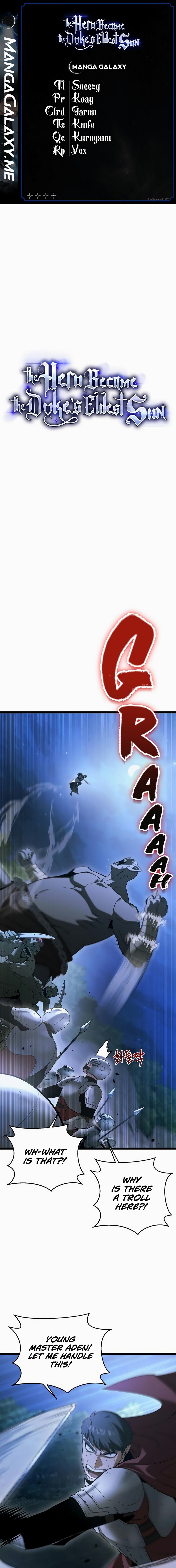 The Hero Became The Duke’s Eldest Son chapter 7 page 1