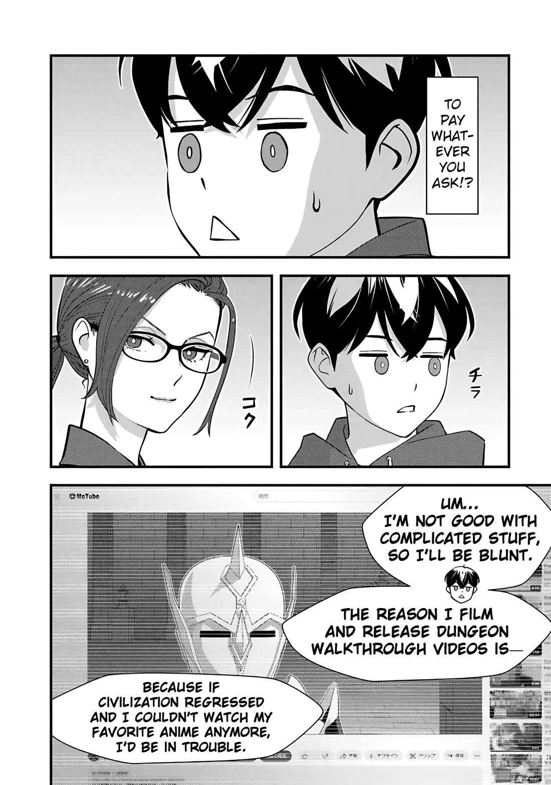 The Hero Returns from Another World, Becomes an Influencer, and Earns Money in the Real World, Where Dungeons have Appeared! chapter 27 page 10