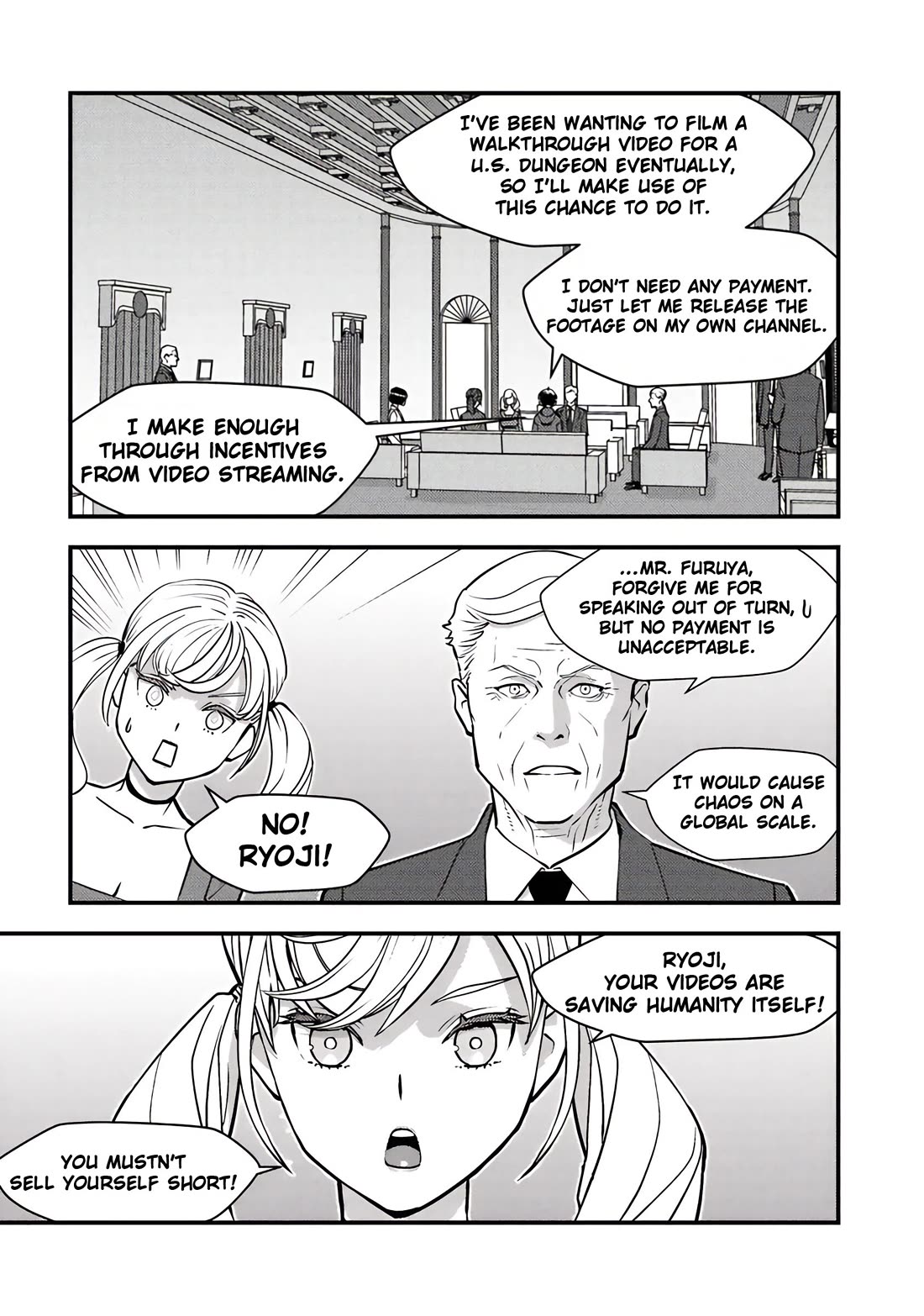 The Hero Returns from Another World, Becomes an Influencer, and Earns Money in the Real World, Where Dungeons have Appeared! chapter 27 page 11