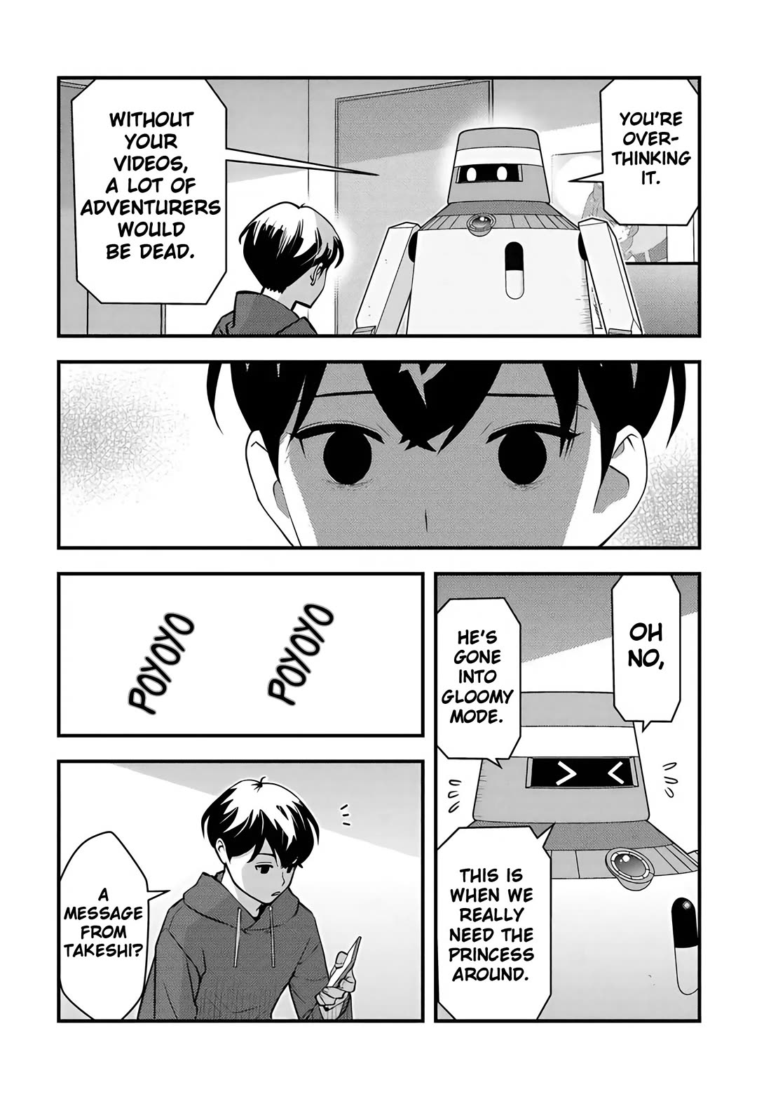 The Hero Returns from Another World, Becomes an Influencer, and Earns Money in the Real World, Where Dungeons have Appeared! chapter 27 page 21