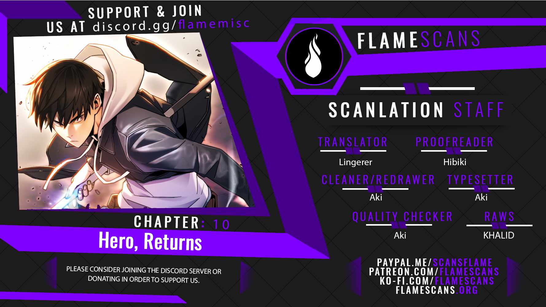 The Hero Returns chapter 10 page 1