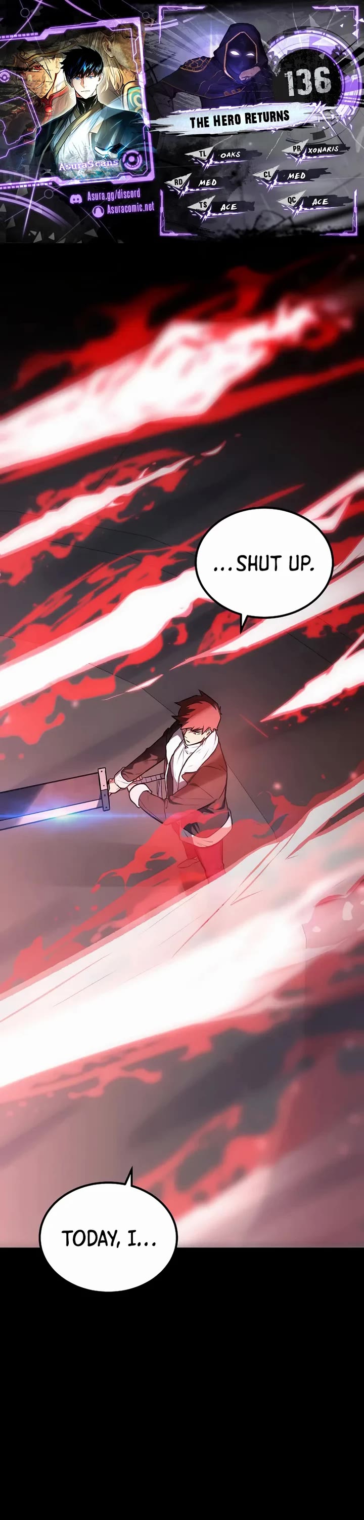 The Hero Returns chapter 136 page 1