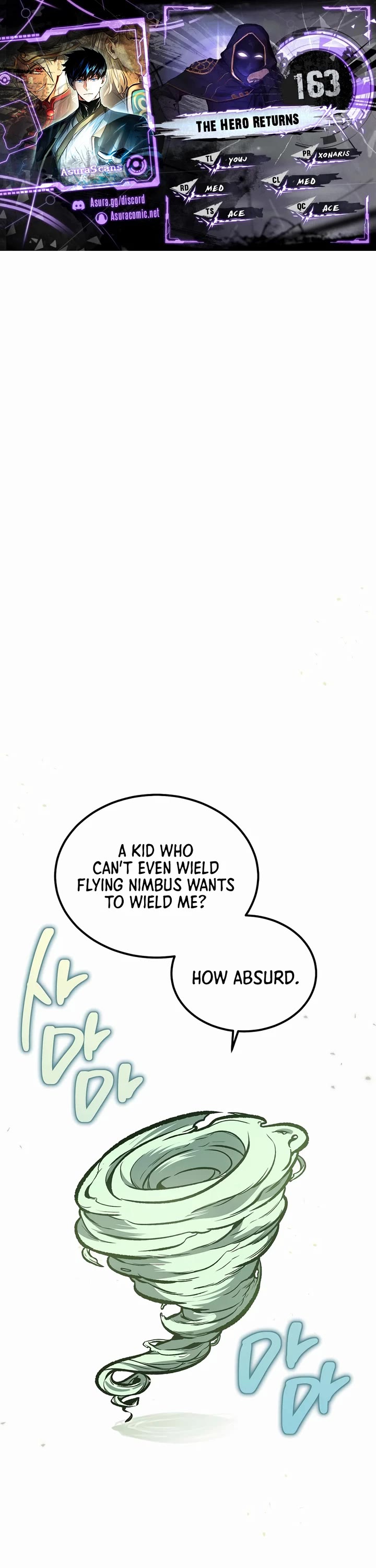 The Hero Returns chapter 163 page 1