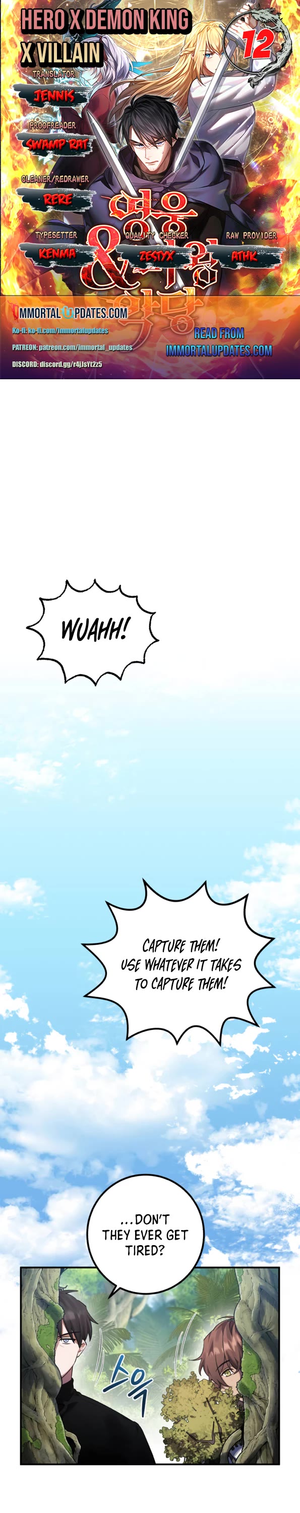 The Hero, the Demon, and the Villain chapter 12 page 1