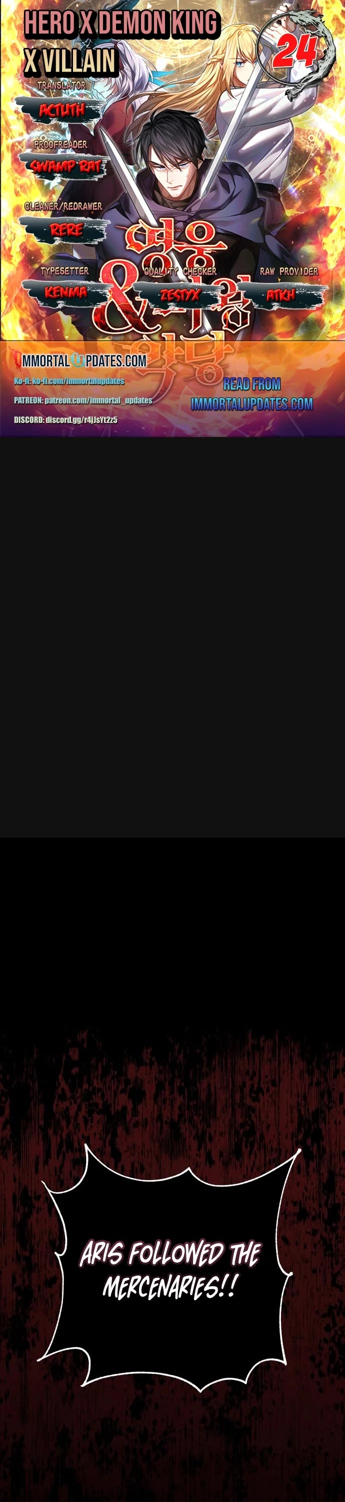 The Hero, the Demon, and the Villain chapter 24 page 1