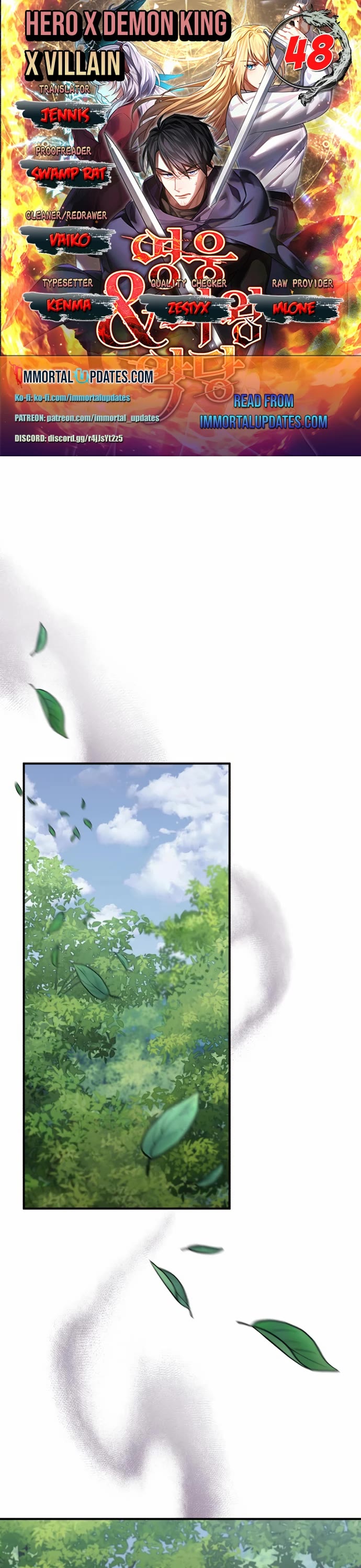 The Hero, the Demon, and the Villain chapter 48 page 1