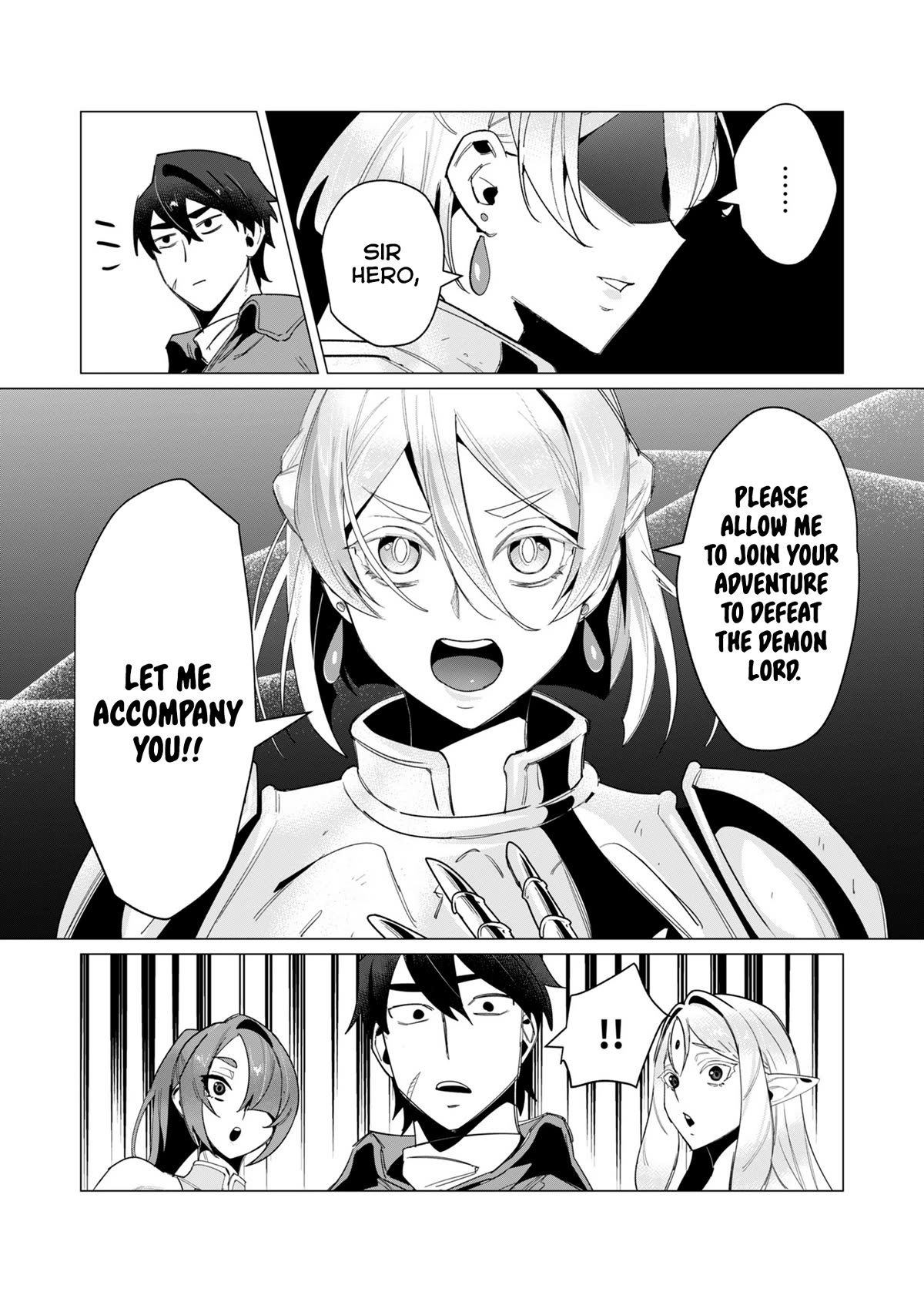 The Hero Wants a Married Woman as a Reward chapter 13 page 28