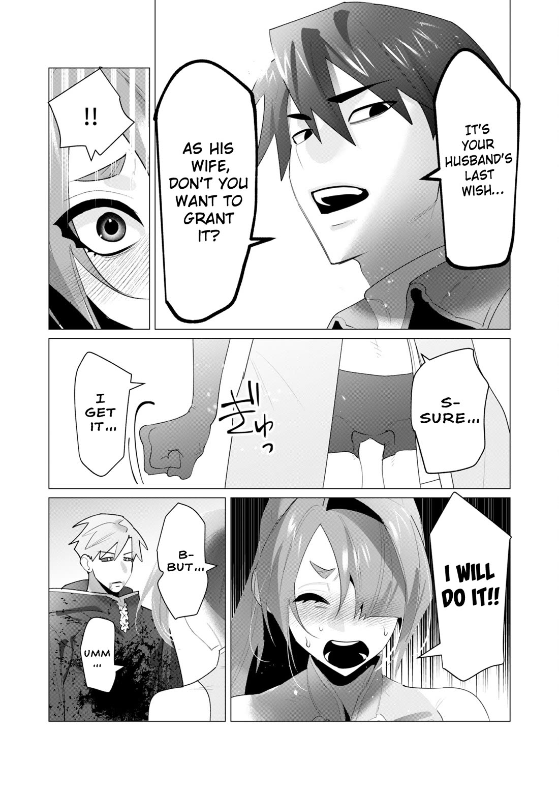 The Hero Wants a Married Woman as a Reward chapter 23 page 35