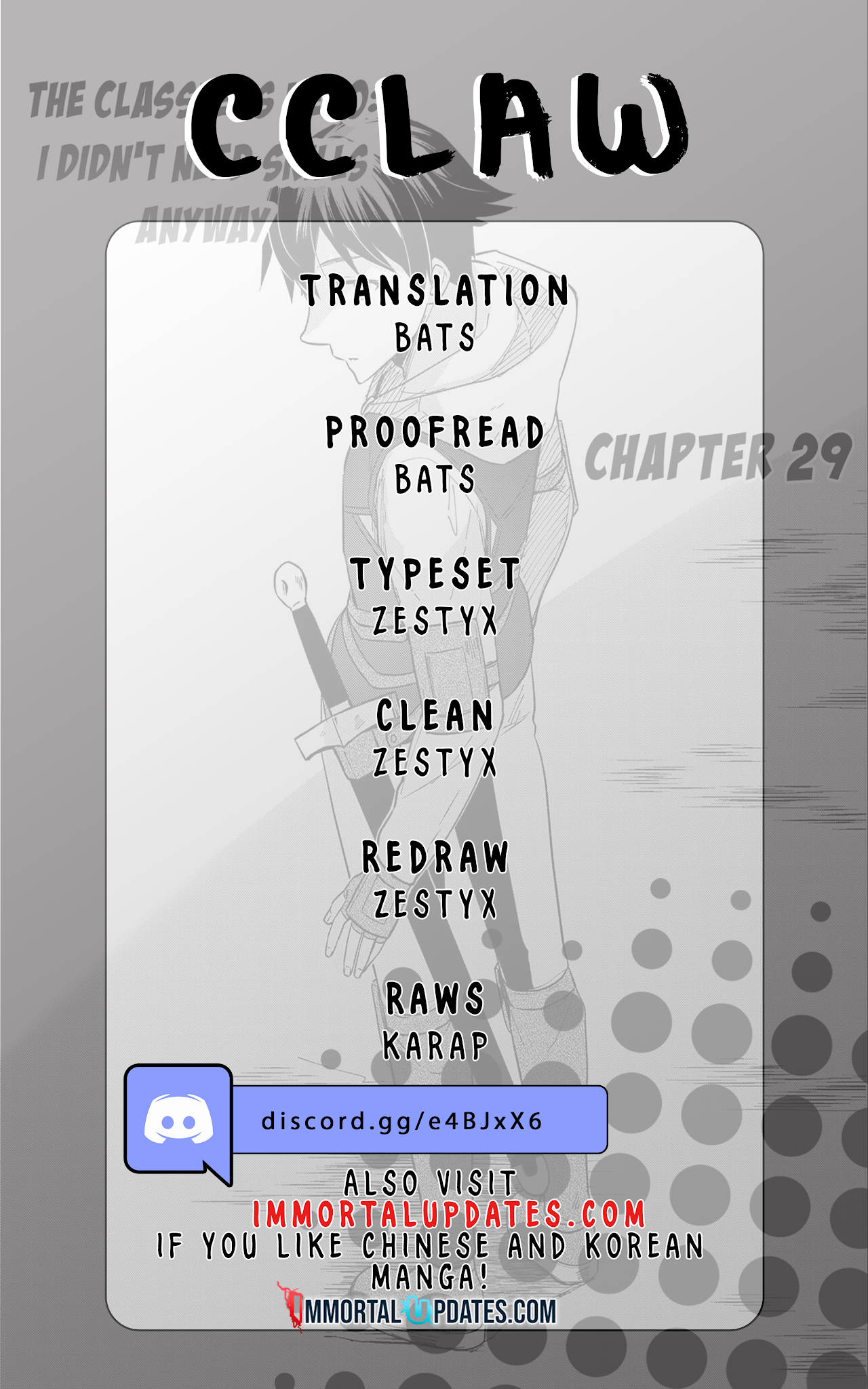 The Hero Who Has No Class. I Don't Need Any Skills, It's Okay. chapter 29 page 1