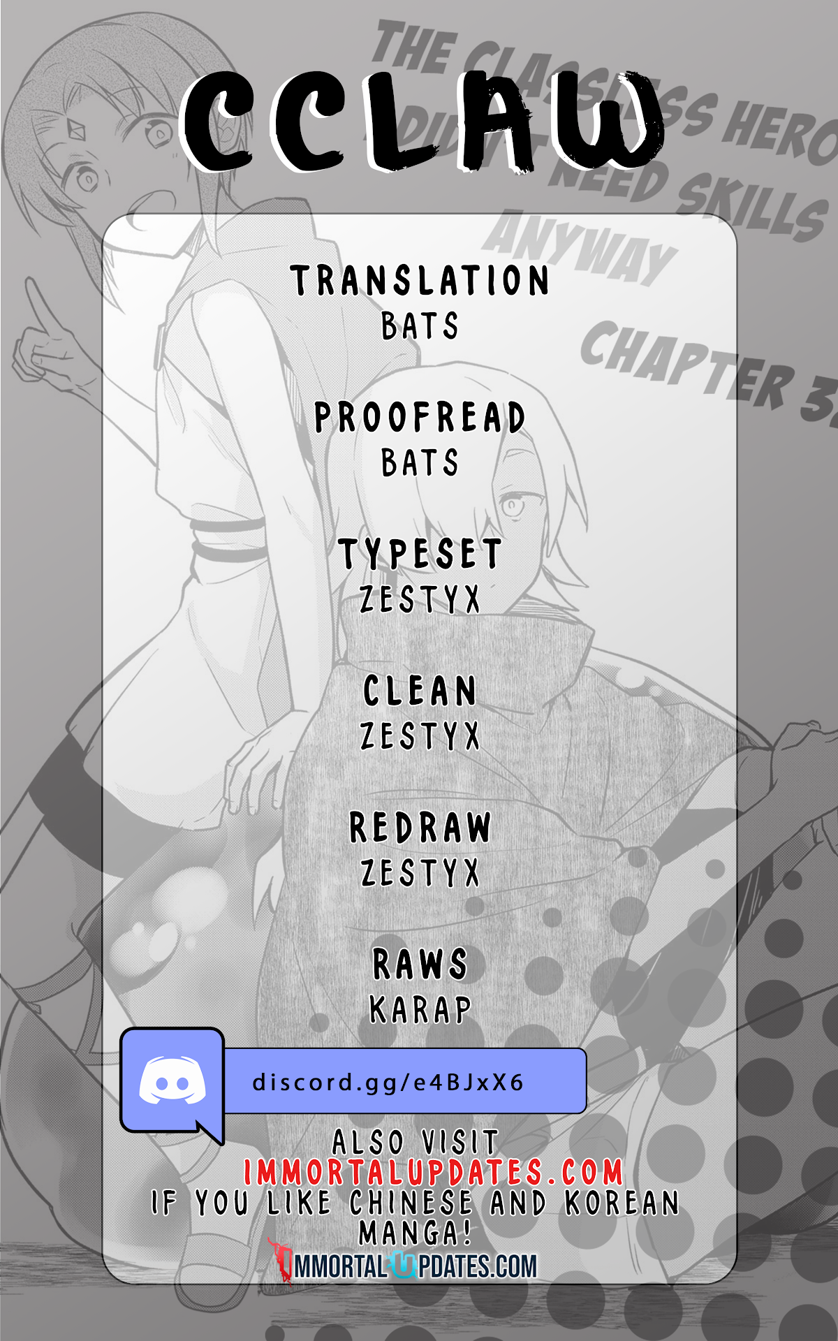 The Hero Who Has No Class. I Don't Need Any Skills, It's Okay. chapter 32 page 1