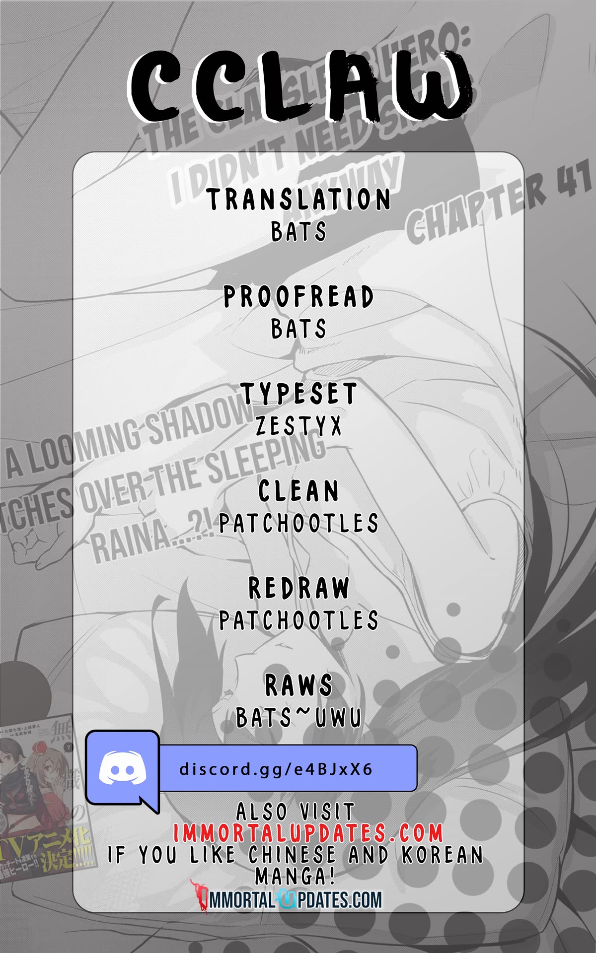 The Hero Who Has No Class. I Don't Need Any Skills, It's Okay. chapter 41 page 1