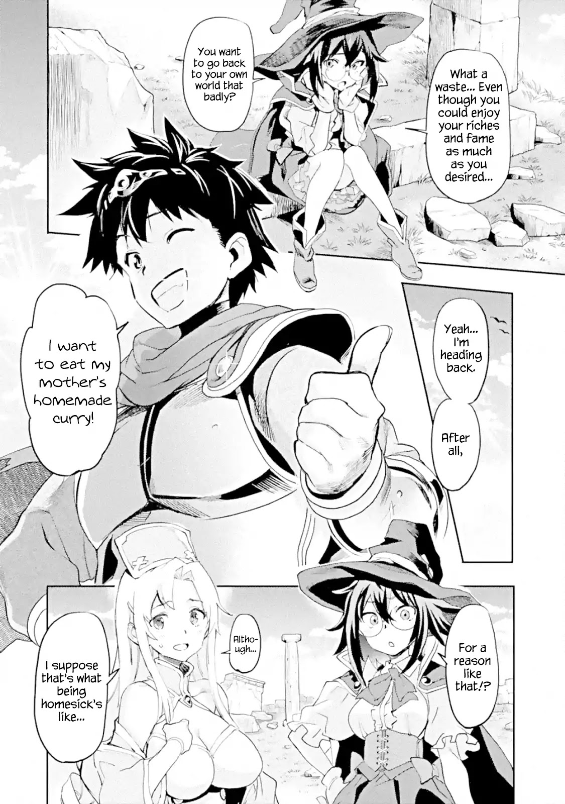 The Hero Who Returned Remains the Strongest in the Modern World chapter 1.1 page 17