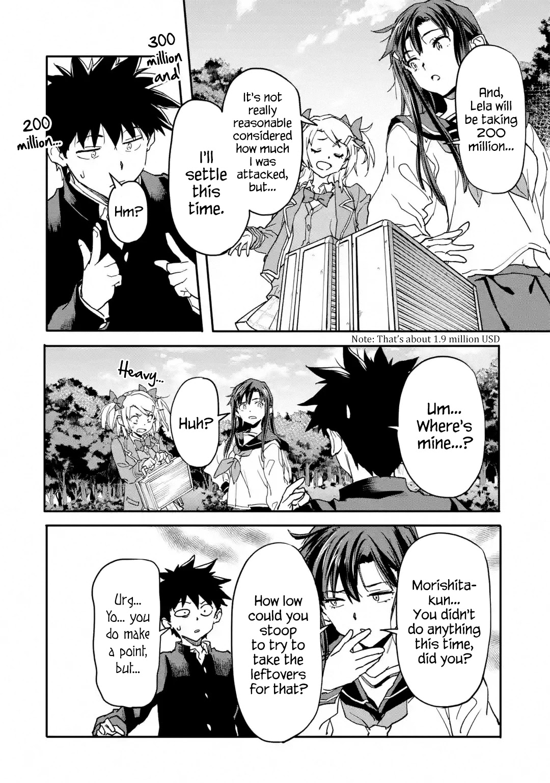 The Hero Who Returned Remains the Strongest in the Modern World chapter 13.1 page 38