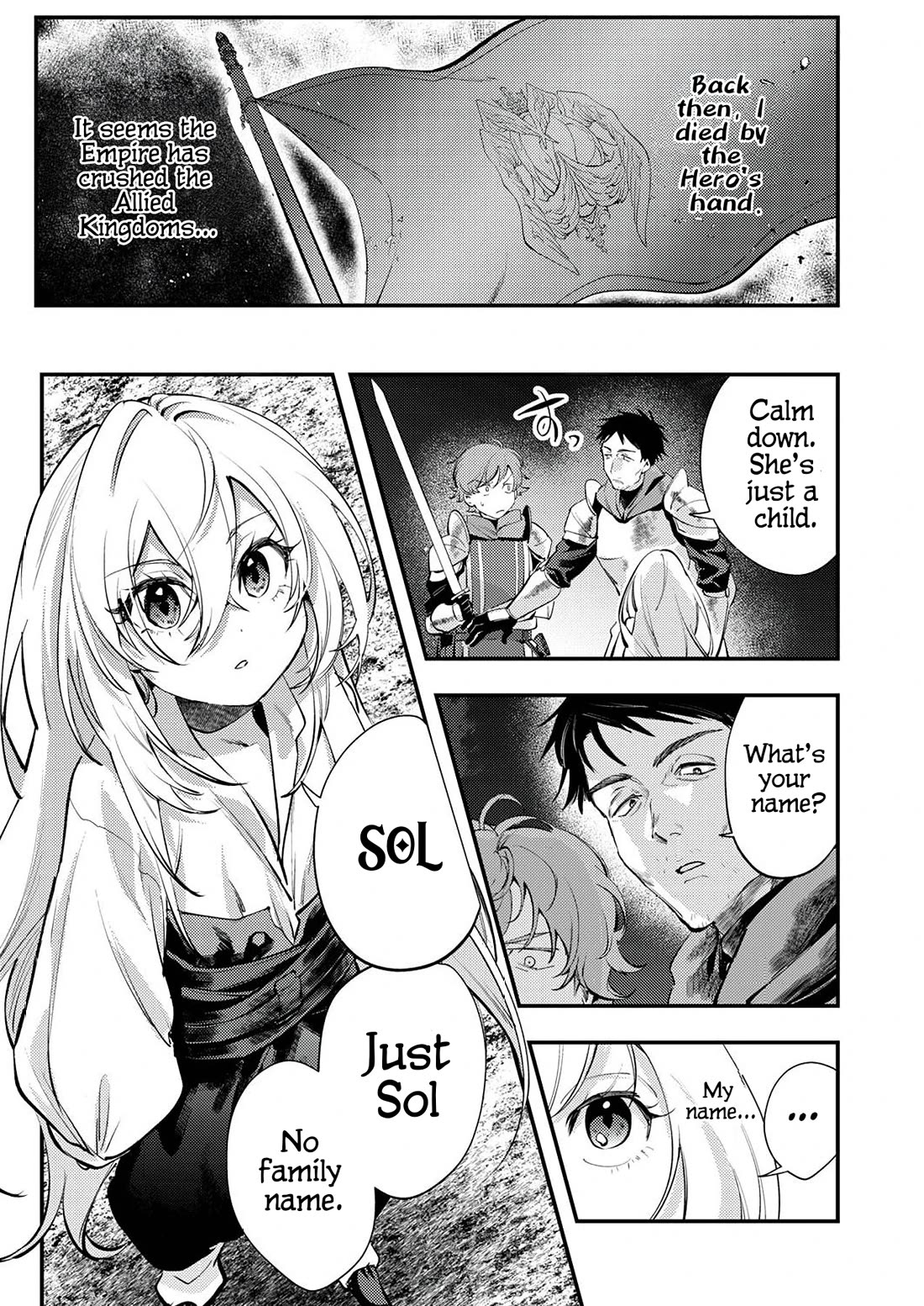 The Heroic Tale of Shura Young Girl: A Mercenary Who was Said to be Half-Baked is Reincarnated as a Young Girl and Rises to Success chapter 2 page 3