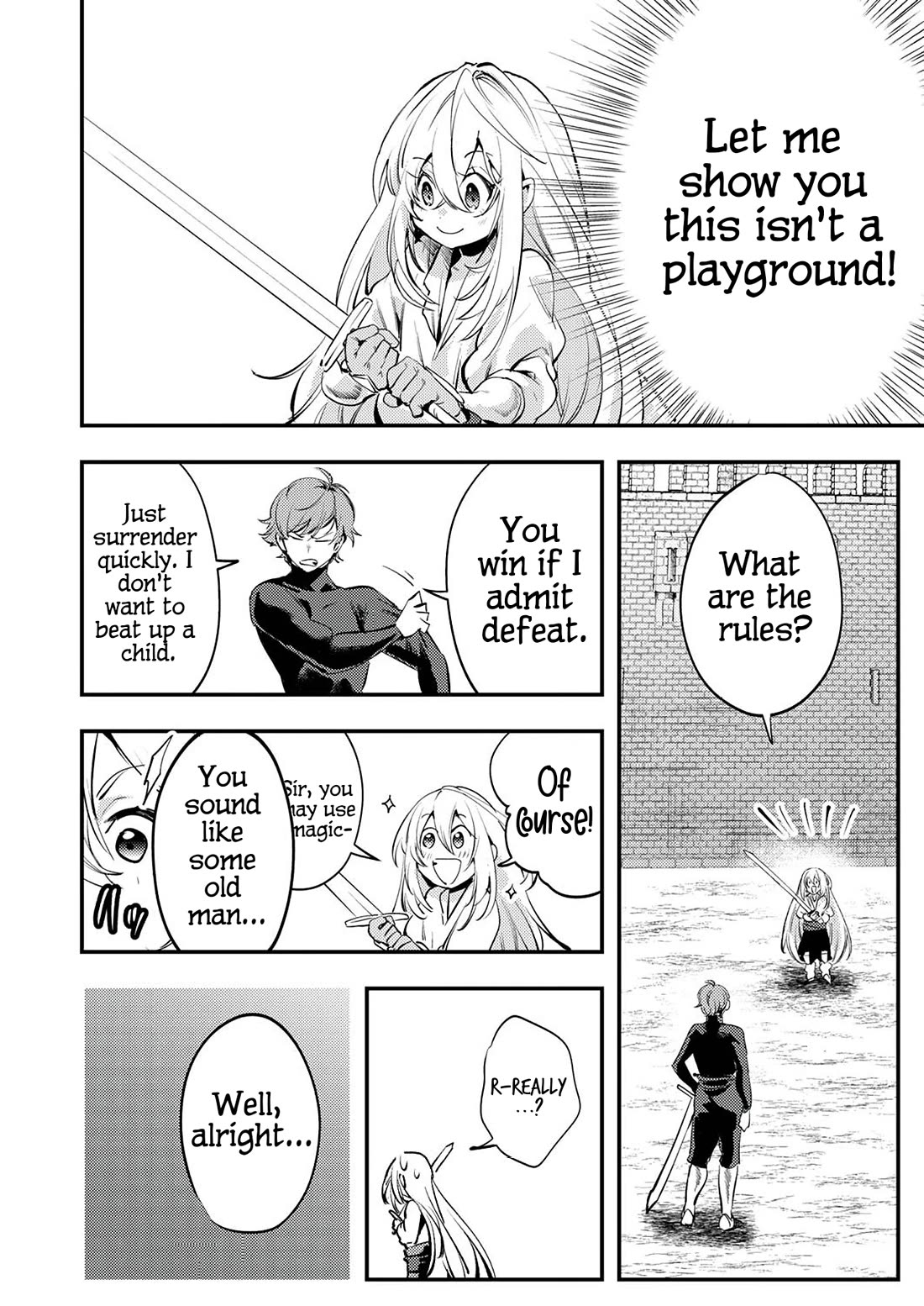The Heroic Tale of Shura Young Girl: A Mercenary Who was Said to be Half-Baked is Reincarnated as a Young Girl and Rises to Success chapter 2 page 8