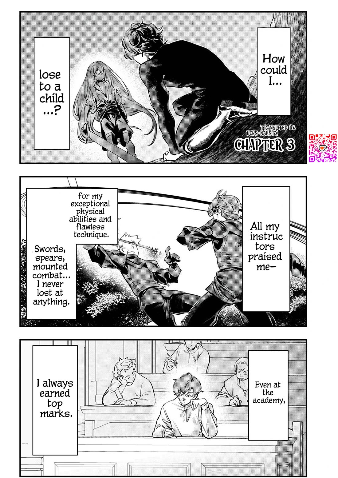 The Heroic Tale of Shura Young Girl: A Mercenary Who was Said to be Half-Baked is Reincarnated as a Young Girl and Rises to Success chapter 3 page 1