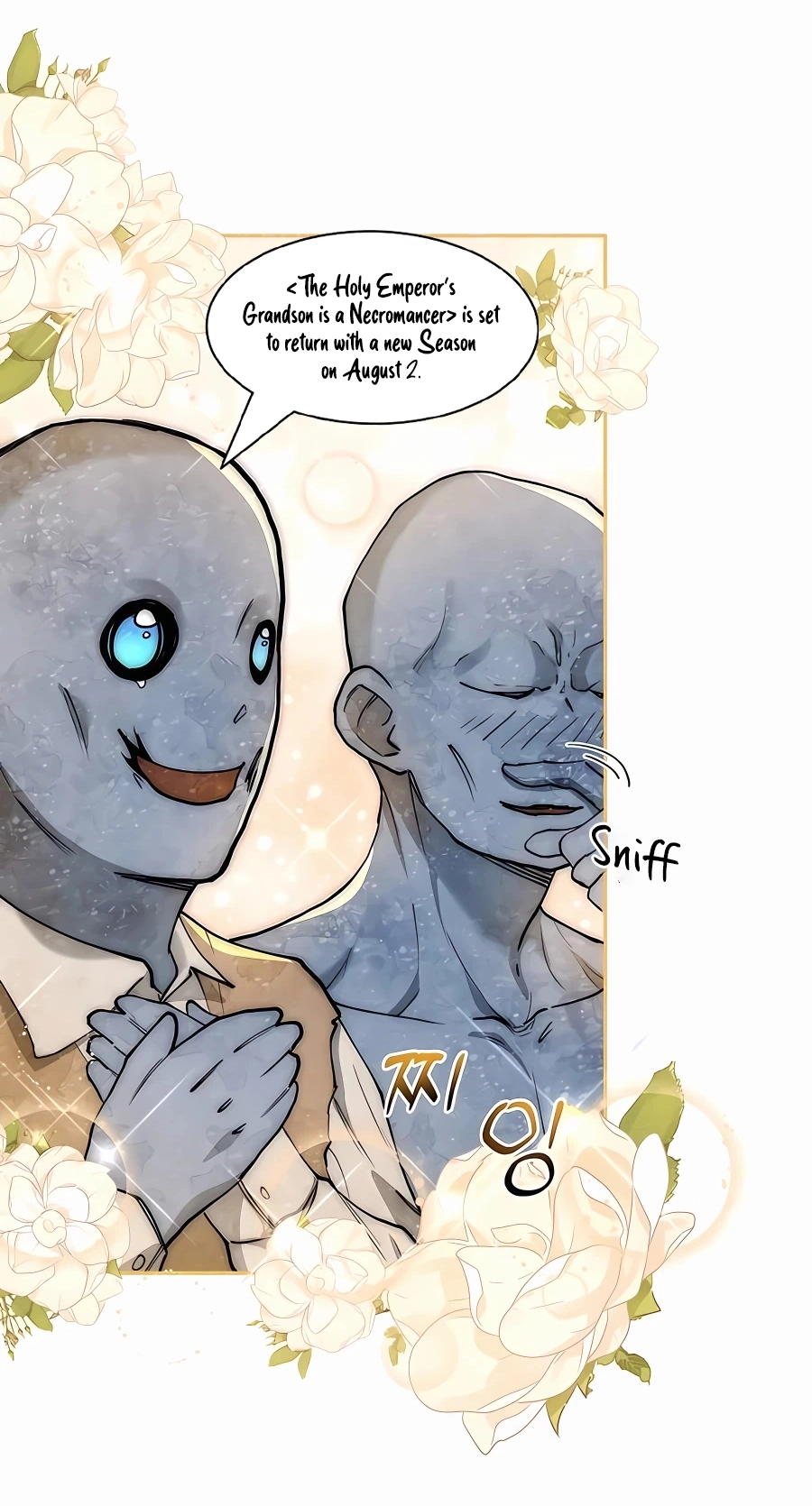 The Holy Emperor’s Grandson Is a Necromancer chapter 47.5 page 1