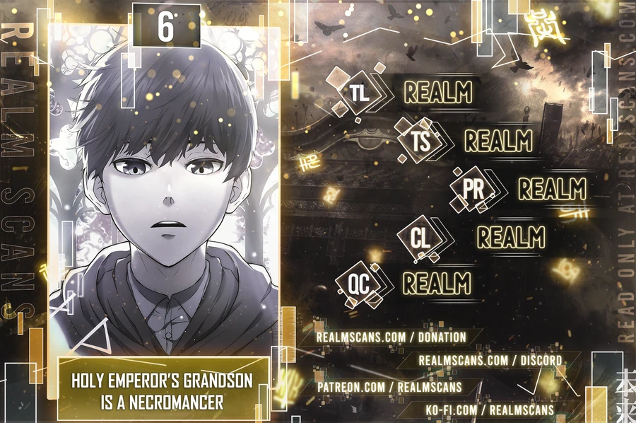 The Holy Emperor’s Grandson Is a Necromancer chapter 6 page 1