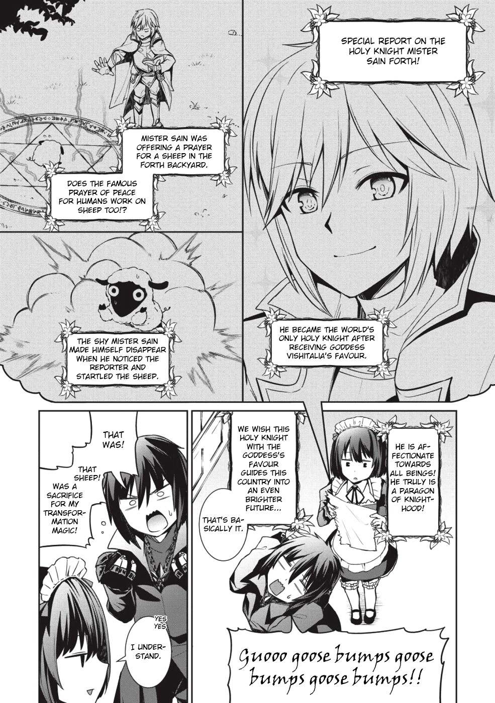 The holy knight's dark road chapter 1 page 11